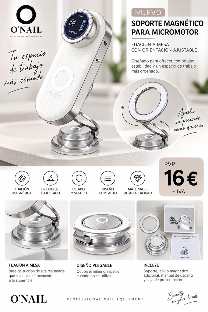 SOPORTE MAGNÈTICO PARA MICROMOTOR