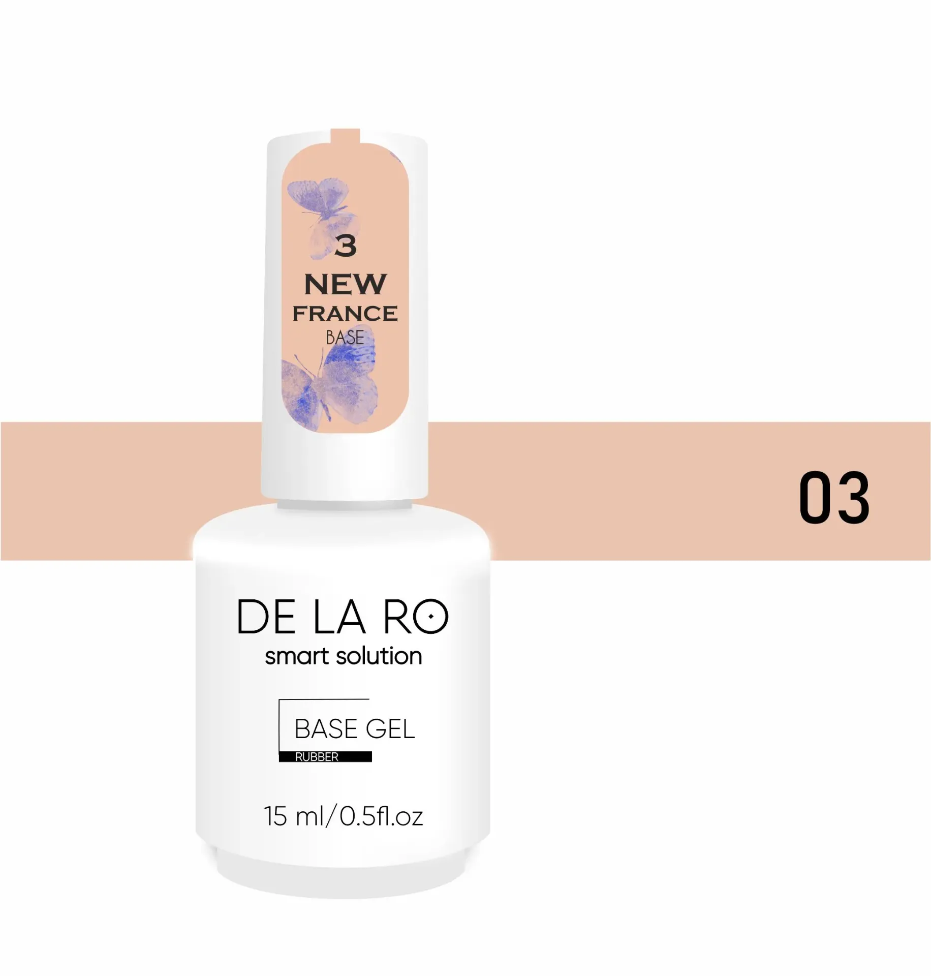 BASE NEW FRANCE 03 (MEDIUM VISCOSITY)  15 ML