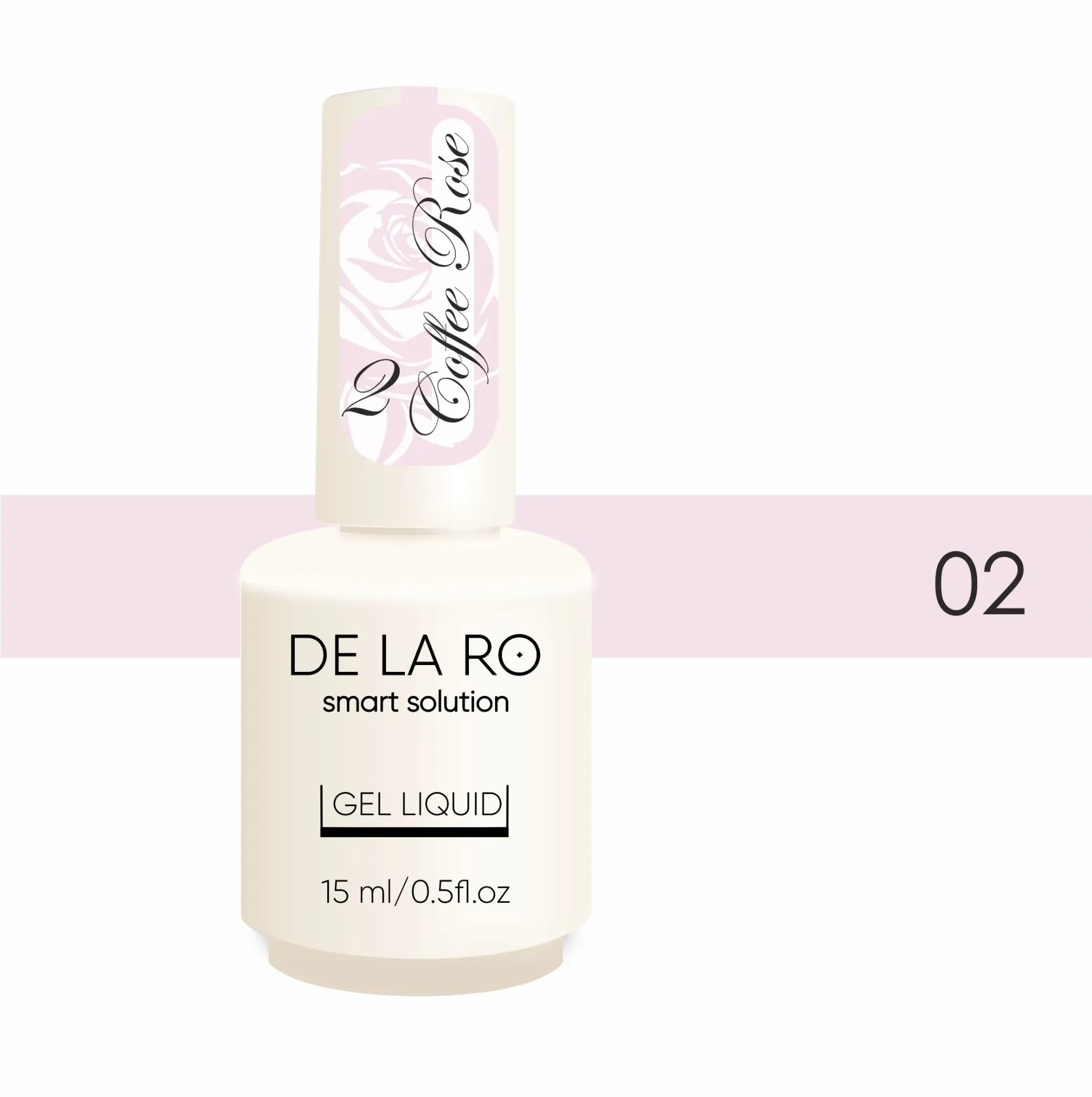 GEL LIQUID COFFE ROSE N2 15ML