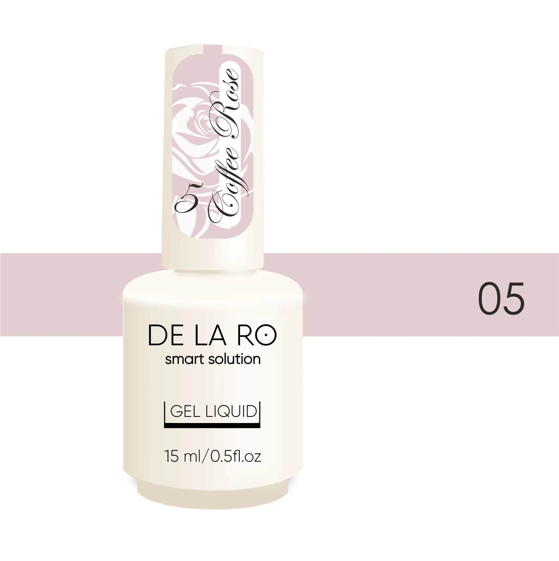 GEL LIQUID COFFE ROSE N5 15ML