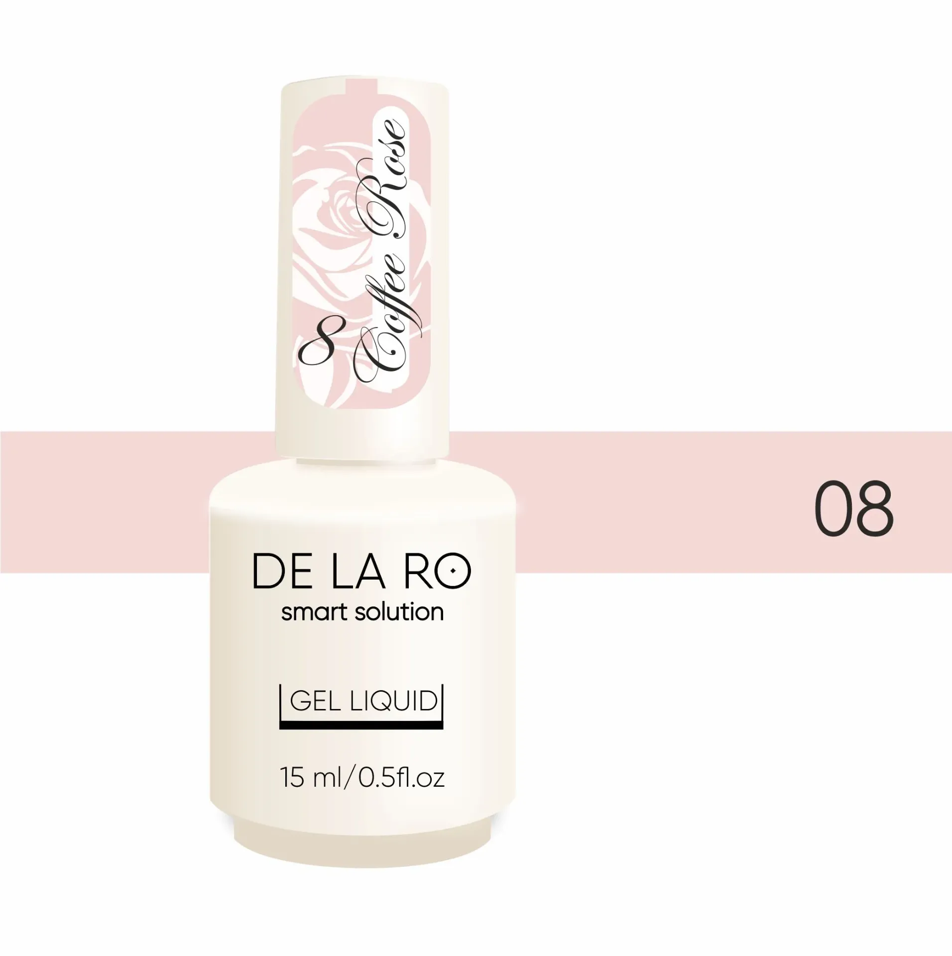 GEL LIQUID COFFE ROSE N7 15ML