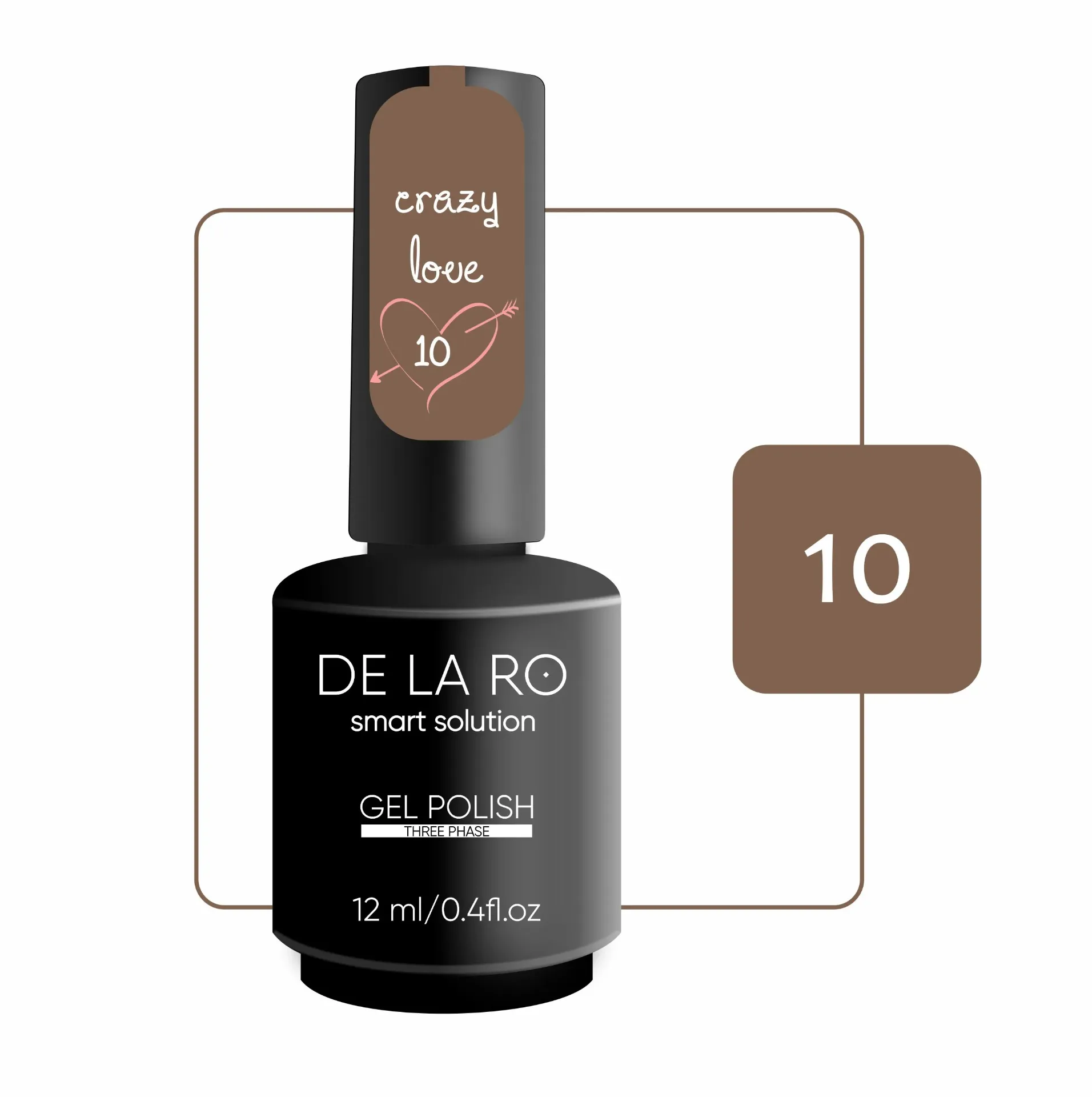 GEL POLISH N10 CRAZY LOVE 12ML